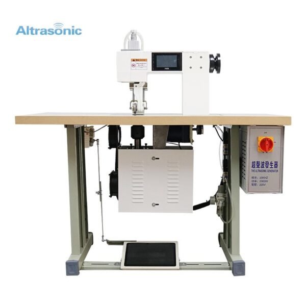 20kHz Sealing and Cutting Ultrasonic Lace Sewing Machine Non-woven Embossing Sonic Machine