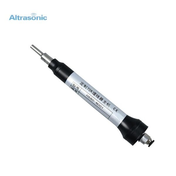 Titanium Ultrasonic Transducer 70 kHz For Smart Card Embedding Machine