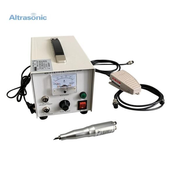 Ultrasonic Plastic Cutting Machine 40kHz High Energy Output Sonic Cutting equipment