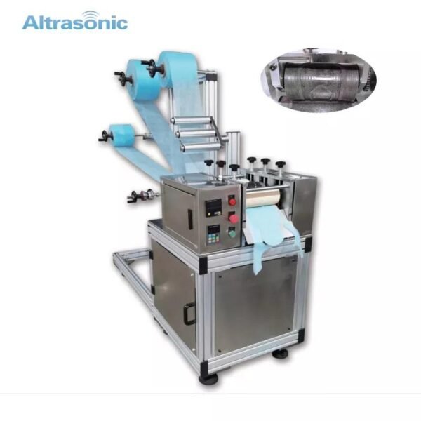 Biodegradable Women Sanitary Pad Making Pe Film Semi Automatic Ultrasonic Sanitary Napkins Making Machine For Women Pads